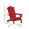 Emma and Oliver Tiverton Set of 2 Adirondack Chairs with Cup Holders, Weather Resistant HDPE Adirondack Chairs
